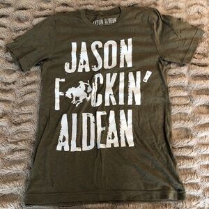 Jason F*cking Aldean concert tee size small
